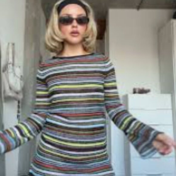 Realisation Par Olivia Striped Dress - Picture 1 of 14